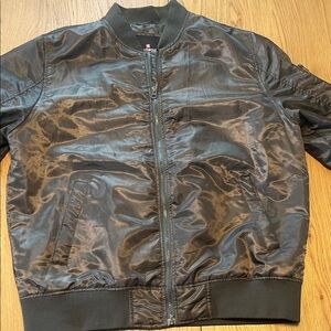 Men's Black Bomber Jacket - South Pole